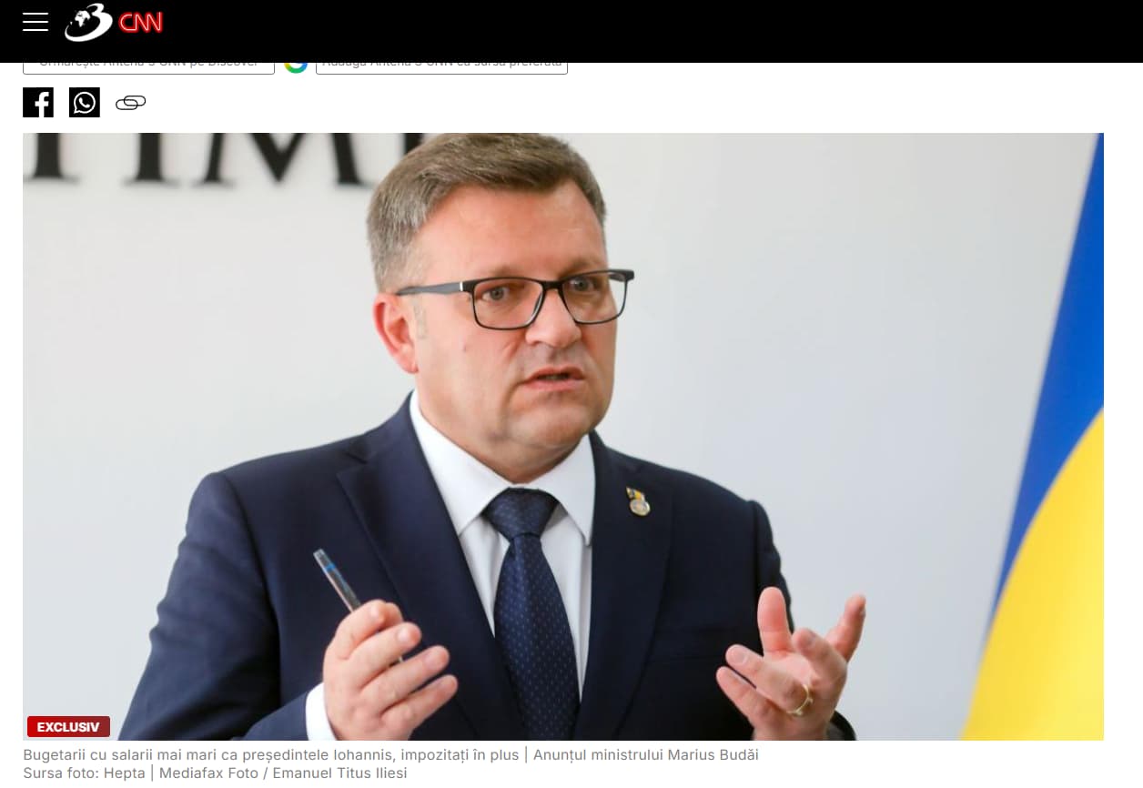 Antena 3 CNN — apariție în presă — Apariție în presă online și documentare vizuală a evenimentelor publice.