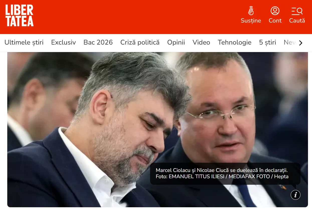 Libertatea — apariție în presă