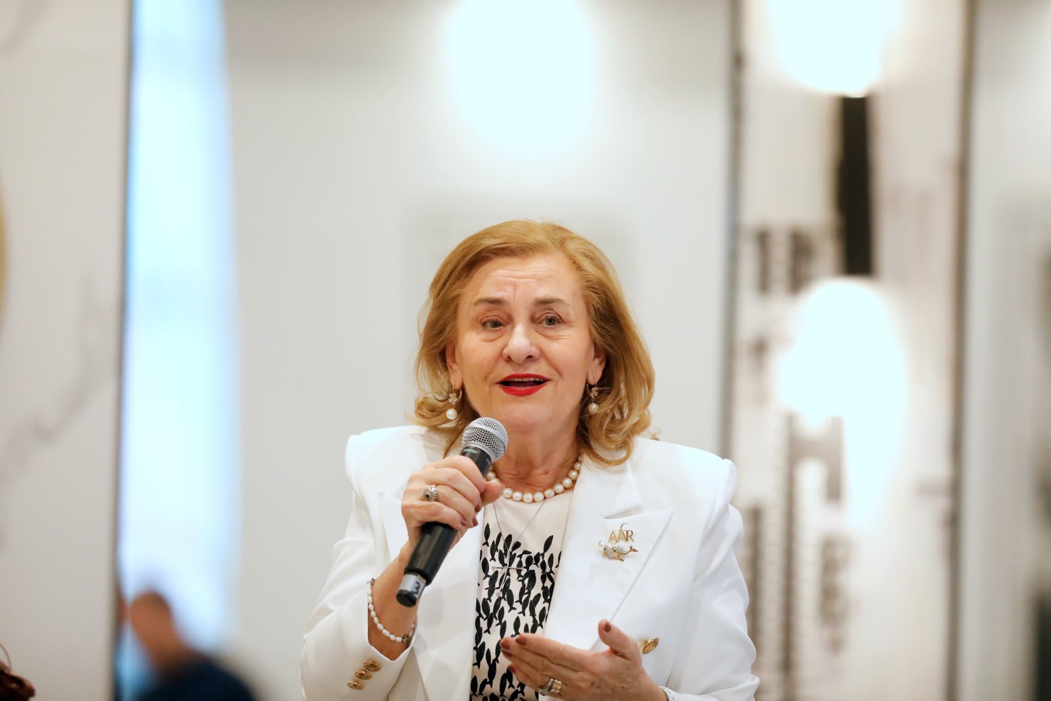 Europarlamentarul Maria Grapini — fotografie de presă, Timișoara