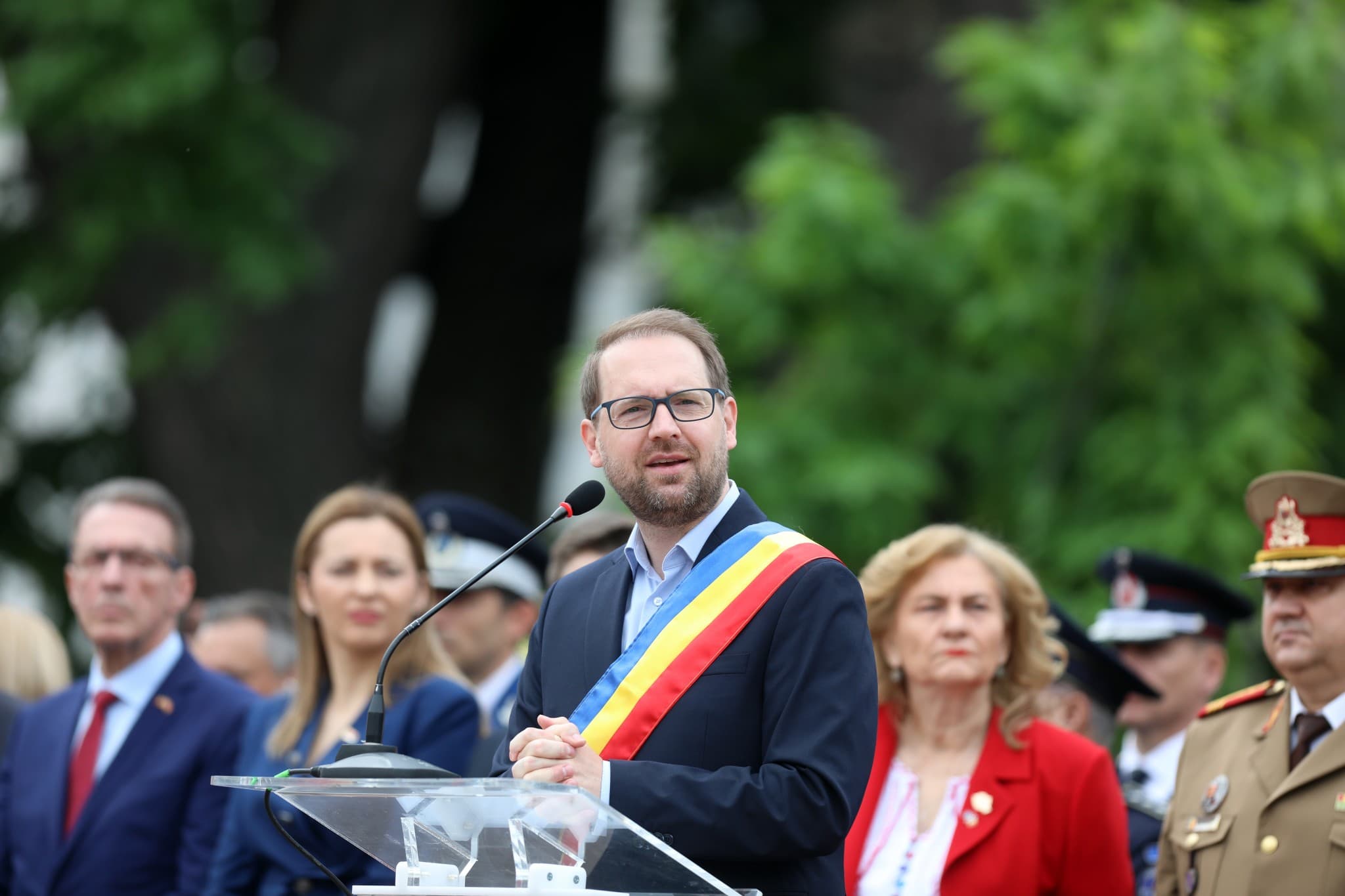 Primarul municipiului Timisoara, Dominic Fritz — fotografie de presă, Timișoara