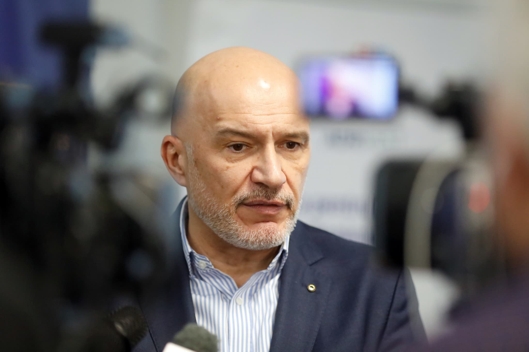 Sorin Maxim, directorul general ADR Vest — fotografie de presă, Timișoara