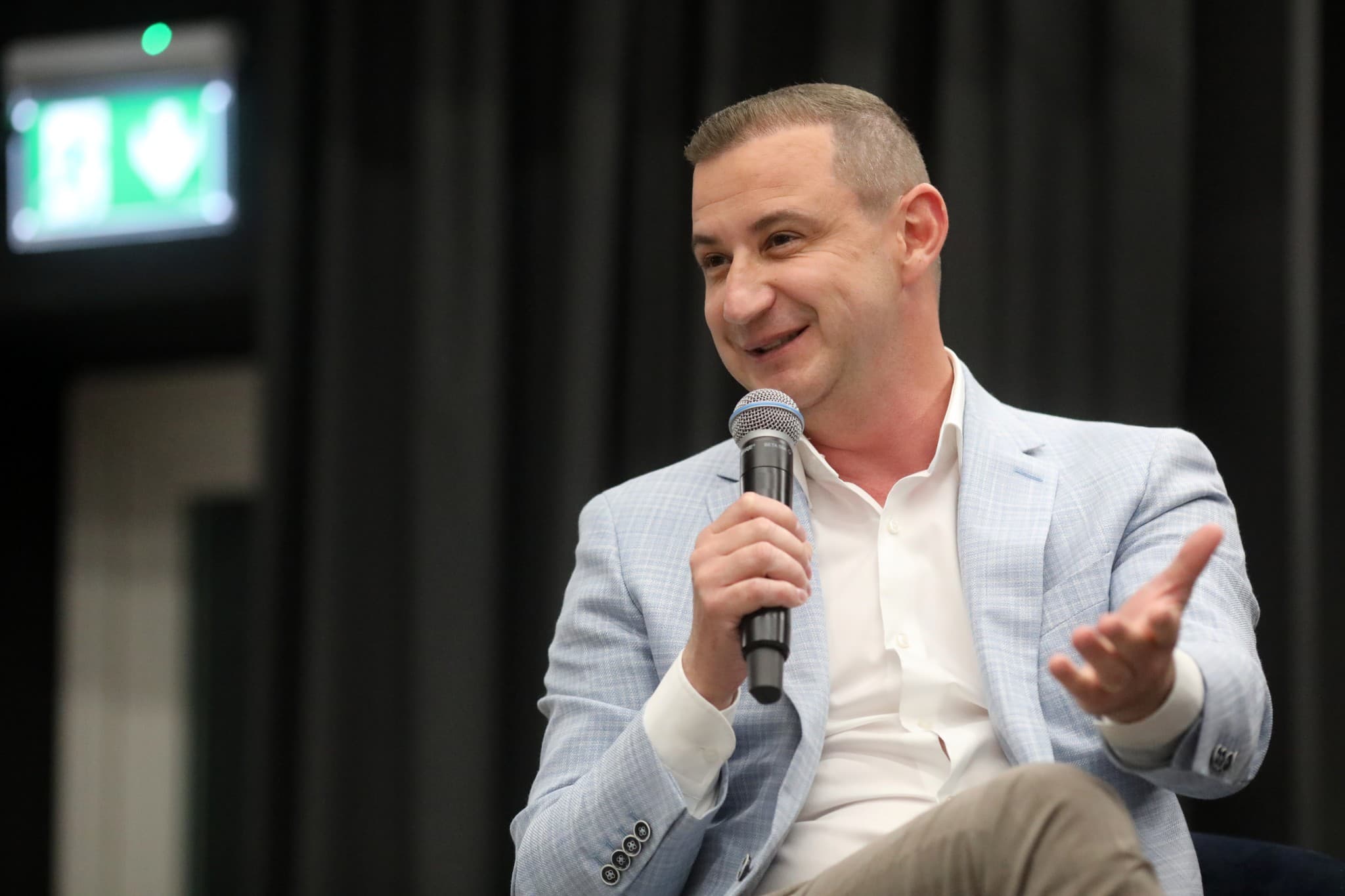 Alfred Simonis Presedinte al Consiliului Judetean Timis — fotografie de presă, Timișoara