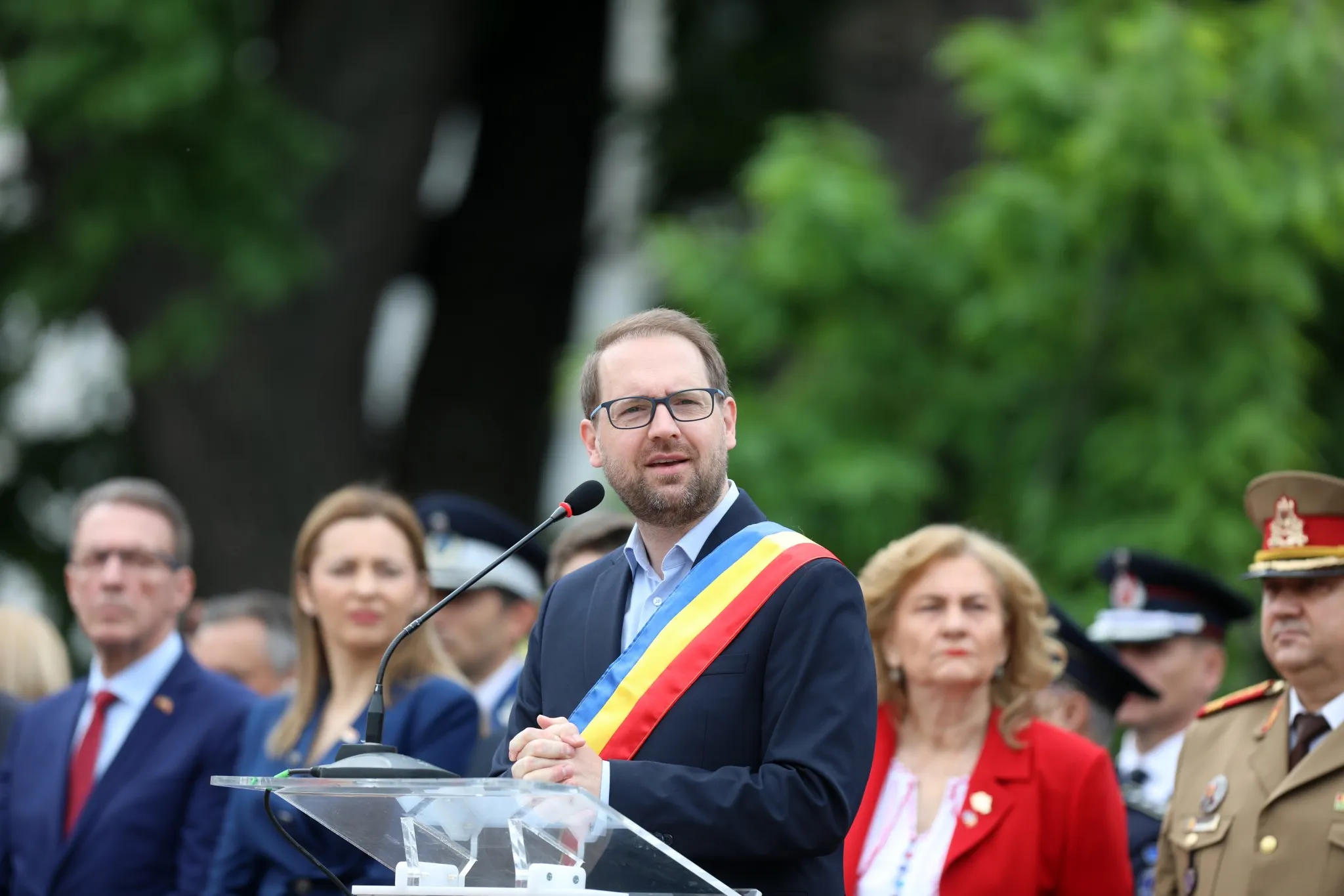Primarul municipiului Timisoara, Dominic Fritz — fotografie de presă, Timișoara