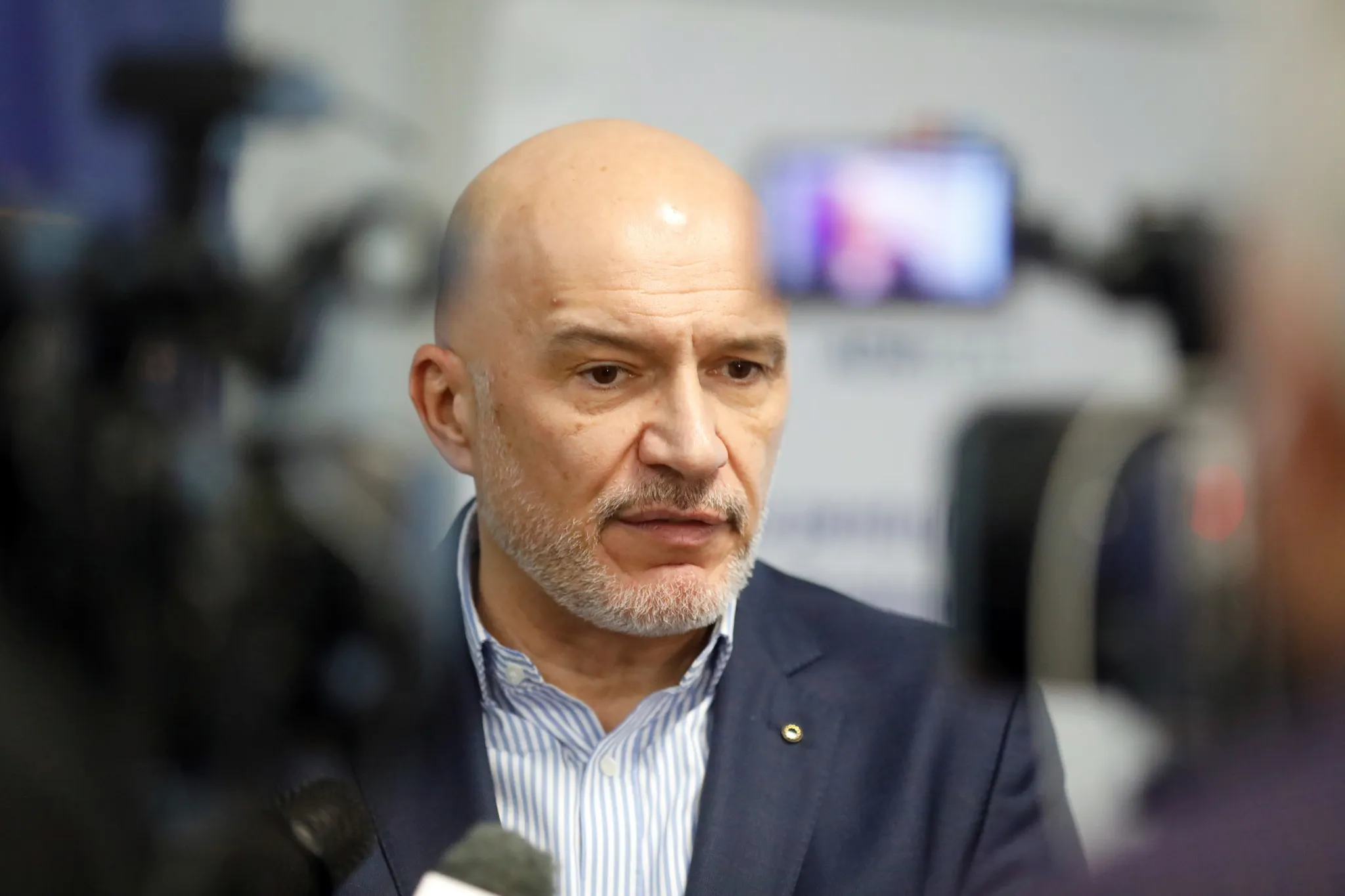 Sorin Maxim, directorul general ADR Vest — fotografie de presă, Timișoara