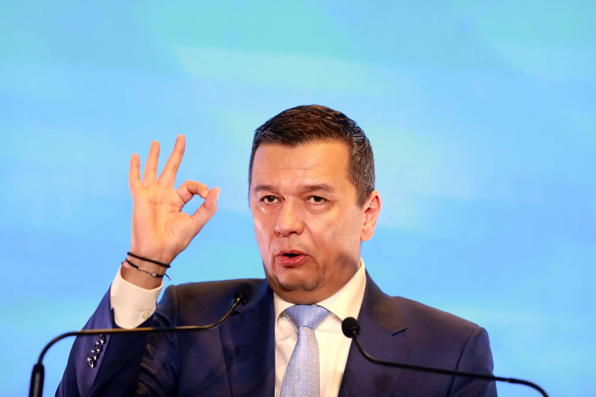 Sorin Grindeanu (2) — fotografie de presă, Timișoara