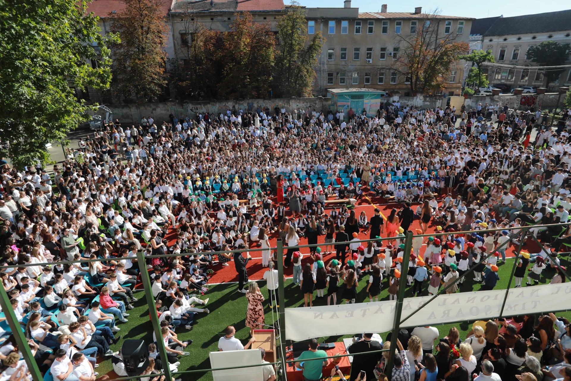 Timisoara Colegiul National Banatean Deschidere An Scolar — fotografie de presă, Timișoara