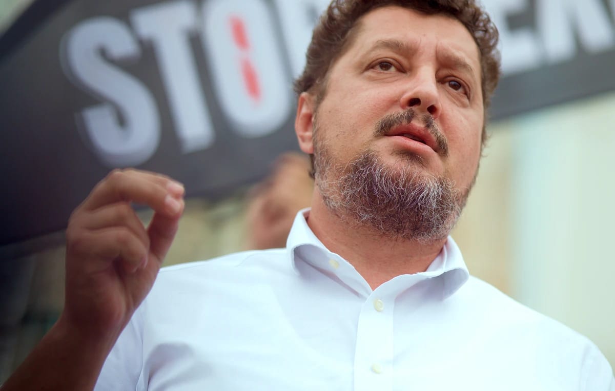 Timisoara Conferinta de Presa Europarlamentarul Claudiu Tarziu — fotografie de presă, Timișoara