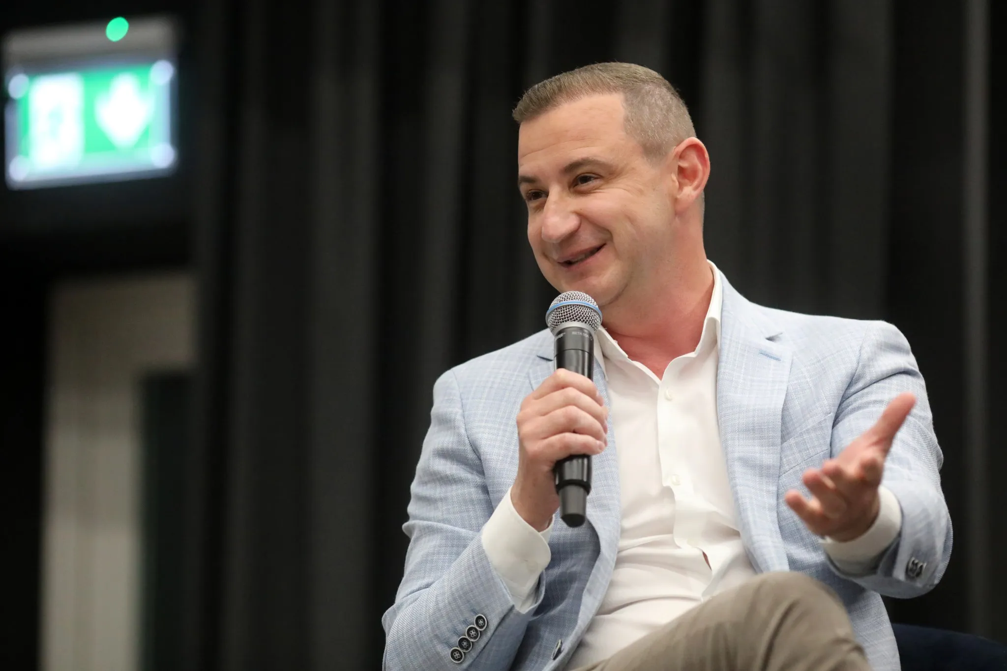 Alfred Simonis Presedinte al Consiliului Judetean Timis — fotografie de presă, Timișoara