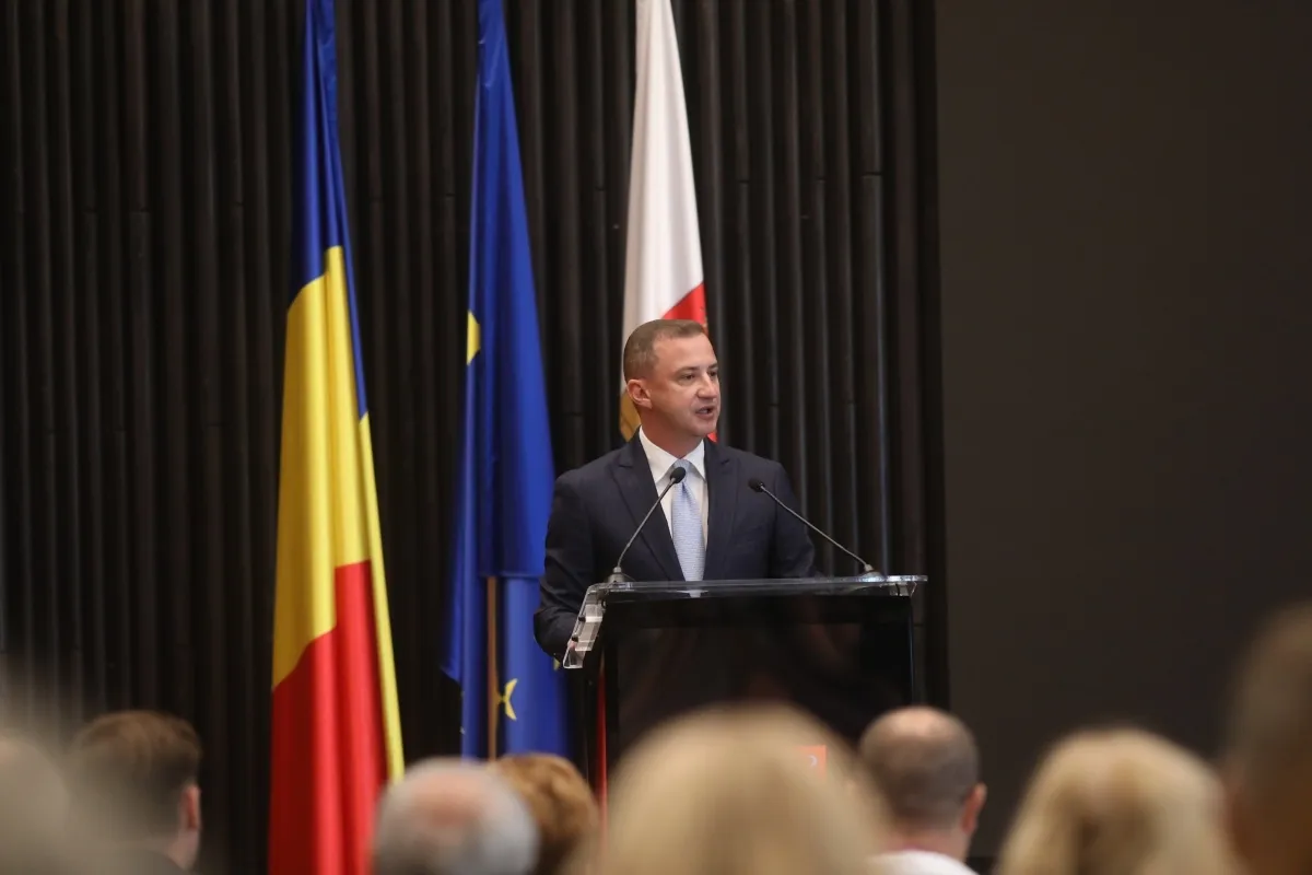 Alfred Simonis Presedinte Consiliul Judetean Timis Ziua Judetului Timis 2026 Timisoara — fotografie de presă, Timișoara