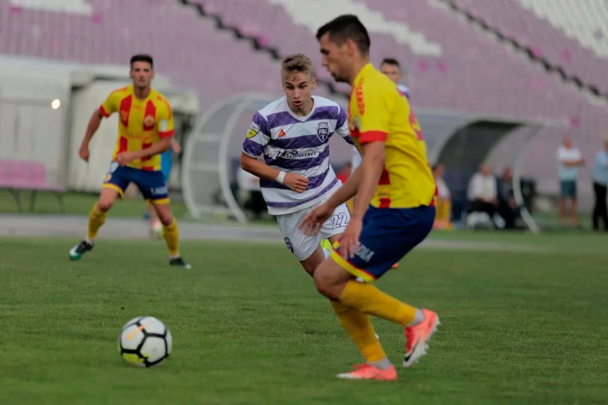 FOTBAL ASU POLITEHNICA TIMISOARA RIPENSIA TIMISOARA LIGA 2 — fotografie sportivă, Timișoara
