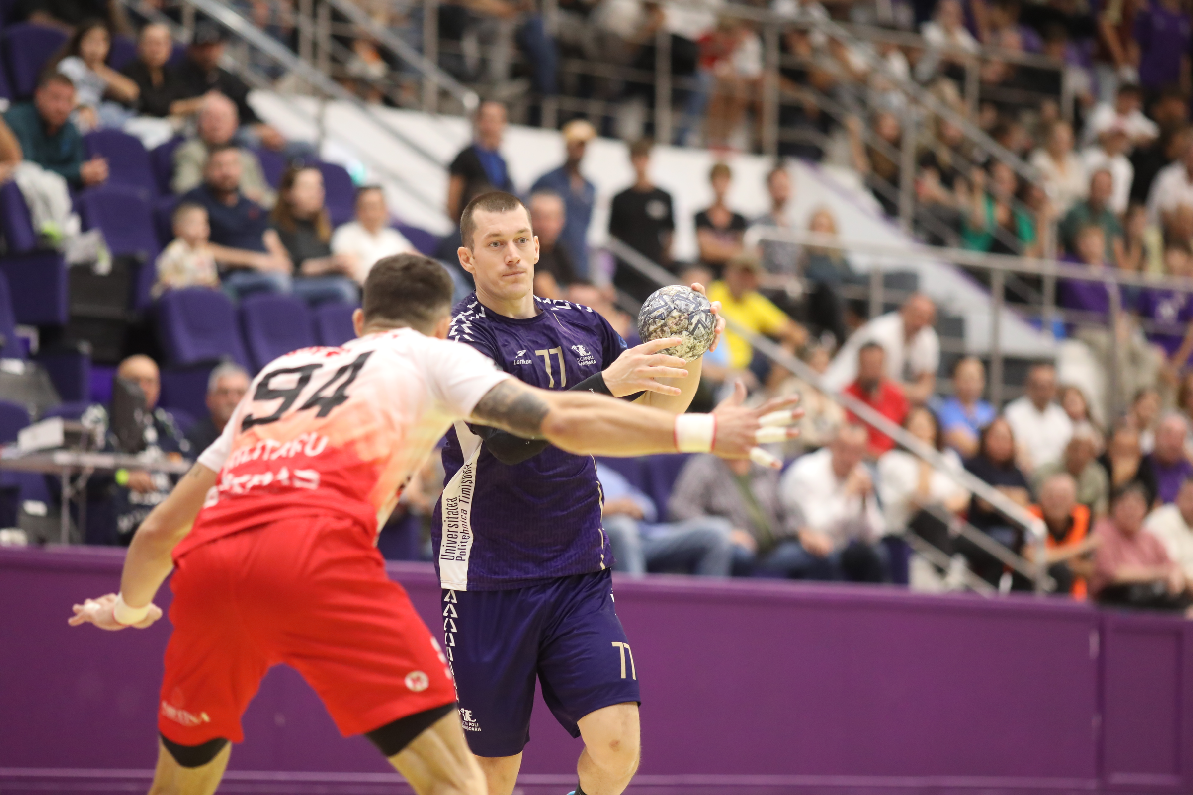 Fotografie de presă: meciul de handbal masculin dintre scm politehnica timisoara si cs dinamo bucuresti 02a69f22.